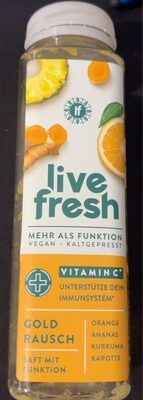 Live Fresh Gold Rausch 0,25l DPG
