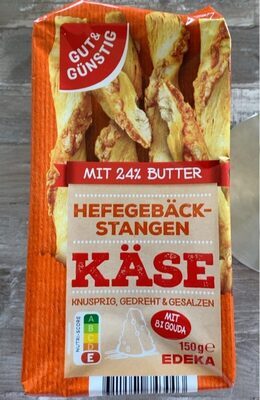 GUT&GÜNSTIG Gebäckstangen Käse 150g