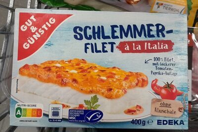MSC GUT&GÜNSTIG Schlemmerfilet a la Italia 400g