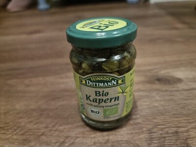 Bio Feinkost Dittmann Kapern handverlesen mild-würzig 90g