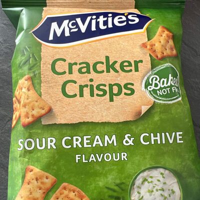 Mc Vities Cracker Crisps Sour Cream 110g
