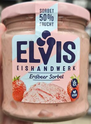 Elvis Eis Erdbeersorbet 400ml