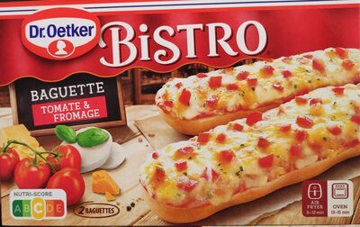 Dr.Oetker Bistro Baguettes Tomate-Fromage 250g