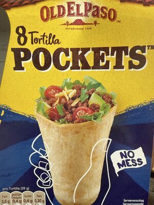 Old el Paso Tortilla Pockets 8ST 223g