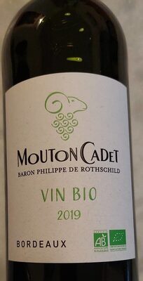 Bio Rothschild Mouton Cadet rouge Bordeaux AOC 0,75l