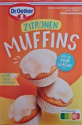 Dr.Oetker Zitronen Muffins 455g
