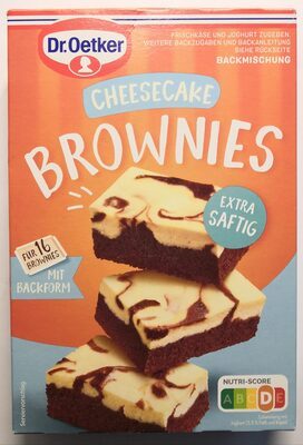 Dr.Oetker Cheesecake Brownies 446g