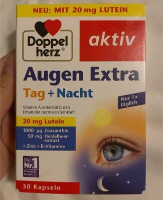 Doppelherz Augen Extra Tag+Nacht 30Kapseln 16,2g