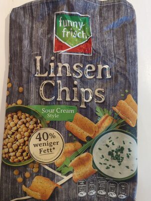 Funny-frisch Linsen Chips Sour Cream 90g