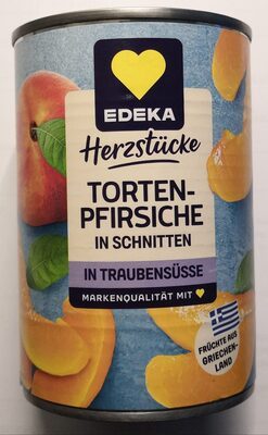 EDEKA Herzstücke Pfirsiche in Schnitten in Traubensüße 410g