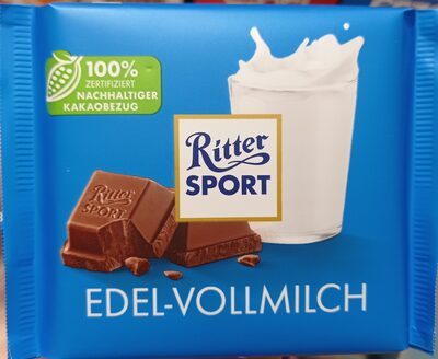 Ritter Sport Edel-Vollmilch Tafel 100g