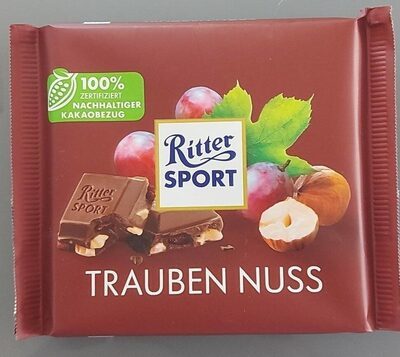 Ritter Sport Trauben Nuss Tafel 100g