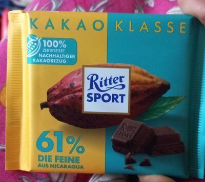 Ritter Sport 61% Die Feine Tafel 100g