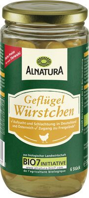 Bio Alnatura Geflügel Würstchen 390g