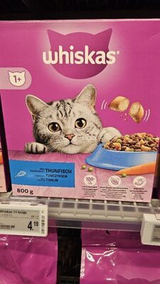 Whiskas 1+ Trocken mit Thunfisch 800g