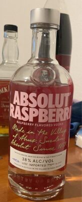 Absolut Raspberri 38% 0,7l