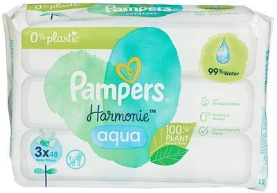 Pampers Harmonie Feuchttücher Aqua 3x48ST