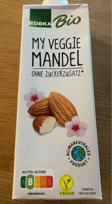 Bio EDEKA My Veggie Veganer Mandeldrink ungesüßt 1l