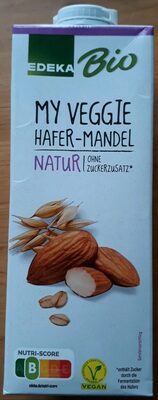 Bio EDEKA My Veggie vegan Hafer Mandel Drink 1l