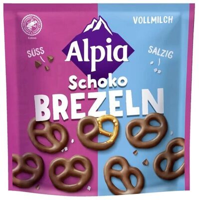 Alpia Schoko Brezeln Vollmilch 140g