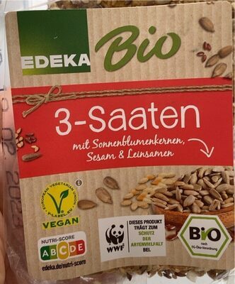 Bio EDEKA 3 Saaten Knäckebrot 200g