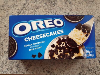 Oreo Cheesecakes 2x80g
