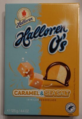 Halloren O's caramel&sea salt 125g