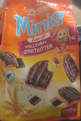 Brandt Minis Vollkorn Zartbitter 115g