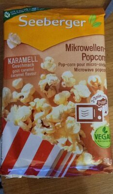 Seeberger Mikrowellen-Popcorn Karamell 90g