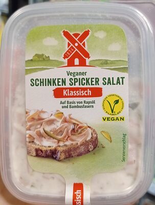 Rügenwalder veganer Schinken Spicker Salat Klassisch 150g