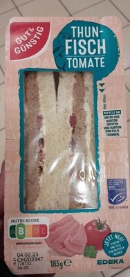 MSC GUT&GÜNSTIG Sandwich Thunfisch 185g
