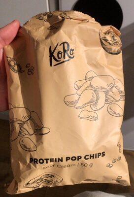 Koro Protein Pop Chips 50g