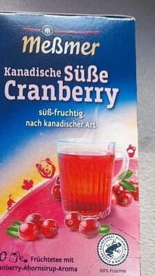 Meßmer Kanadische Süße Cranberry 20ST 45g