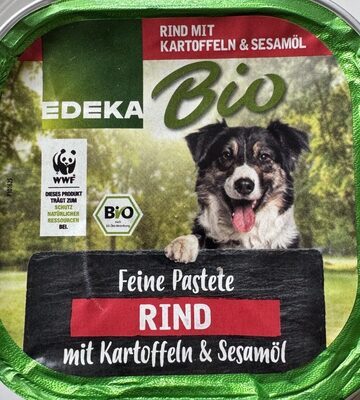 Bio EDEKA Hund Rind mit Kartoffeln&Sesamöl 300g