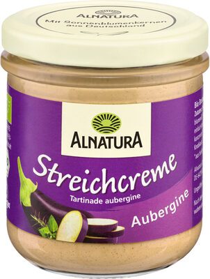 Bio Alnatura Streichcreme Aubergine 180g