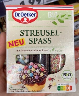 Bio Dr.Oetker Streusel-Spaß 85g