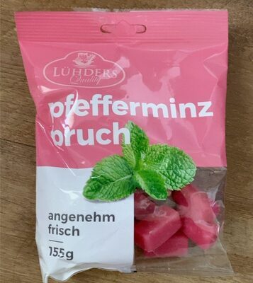 Lühders Pfefferminz-Bruch 155g