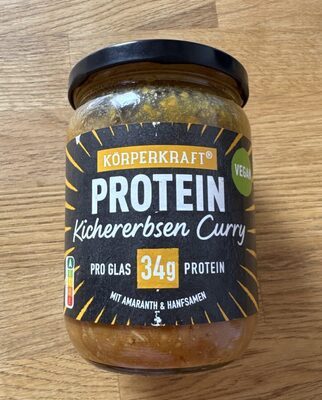 Körperkraft Kichererbsen Curry 530g