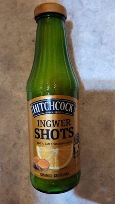 Hitchcock Ingwer Shots Orange 0,5l