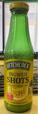 Hitchcock Ingwer Shots Maracuja 0,5l