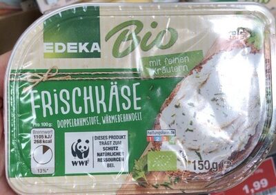 Bio EDEKA Frischkäse Kräuter 150g