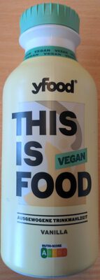 yfood Trinkmahlzeit Vegan Vanilla 0,5l DPG