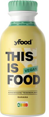 yfood Trinkmahlzeit Vegan Banana 0,5l DPG