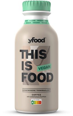 yfood Trinkmahlzeit Vegan Coffee 0,5l DPG