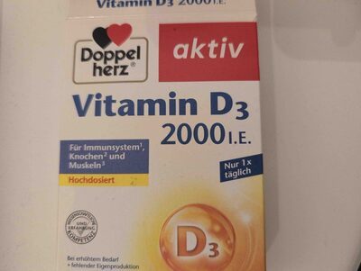 Doppelherz Vitamin D3 2000 I.E.50Tabletten 20,4g