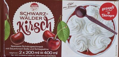 Hexen-Eis Schwarzwälder Kirsch 2x200ml