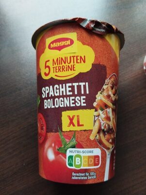 Maggi 5 Minuten Terrine Spaghetti Bolognese XL 81g