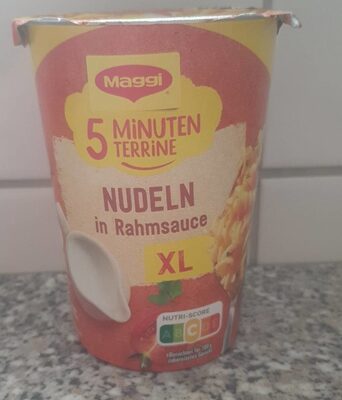 Maggi 5 Minuten Terrine Nudeln Rahmsauce XL 83g
