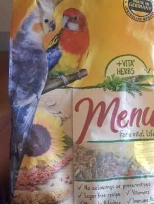 Vitakraft Menü Honig für Großsittiche 1kg