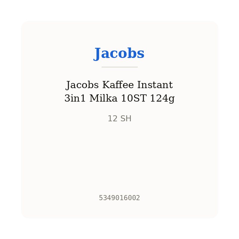 Jacobs Kaffee Instant 3in1 Milka 10ST 124g
